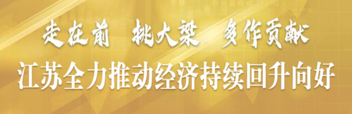 江蘇全力推動經濟持續回升向好